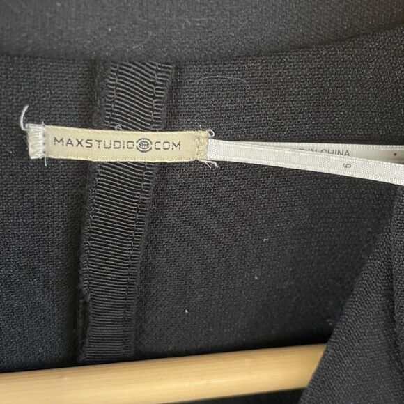 Max Studio Classic Black Blazer - Picture 6 of 7